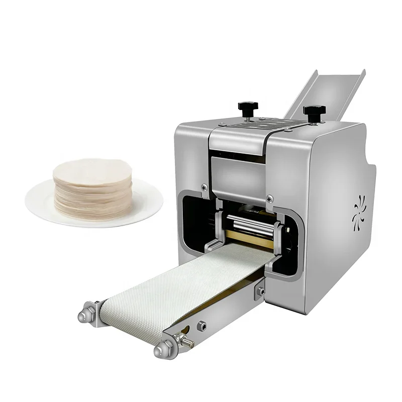 

DS Electric Round Dumpling Skin Machine Slicer Wonton Skin Dumpling Machine