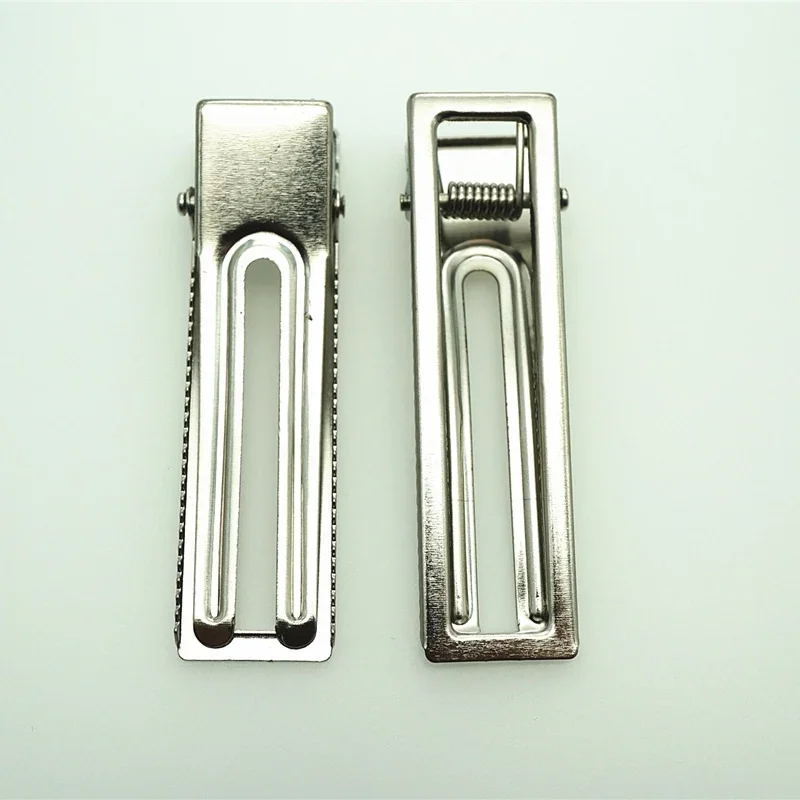 10 قطعة/الوحدة مشبك شعر ذهبي/فضي اللون مع كلمة واحدة؛ الديكور اليدوية مشبك منقار البط DIY كريستال قطرات الراتنج الوصول