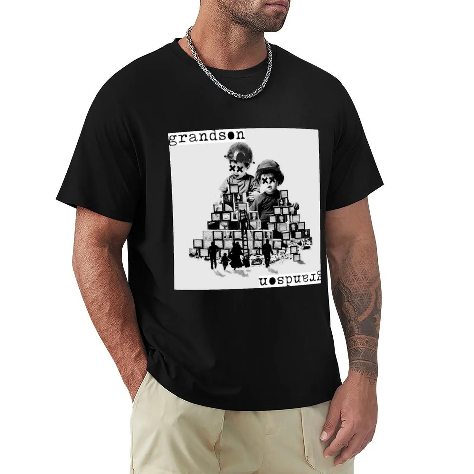 Grandson-A Modern Tragedy Vol. 2 T-Shirt Stain Resistant Casual Tee