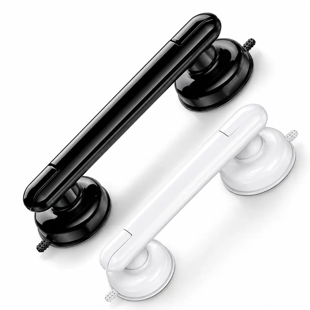 Anti Slip Suction Grab Bar Reusable Balance Support Shower Grab Handle 11 Inch No Drill Installation Balance Support Handle
