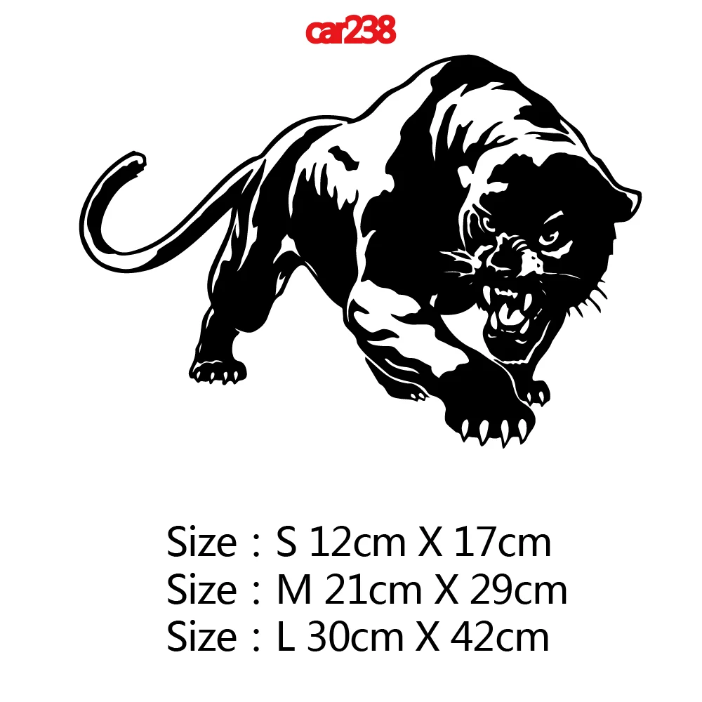 1pc New Design Beast Vinyl Wrap For Car Window Decor Window Decal Vinyl Art Pattern Art Car Body Stickers Waterproof