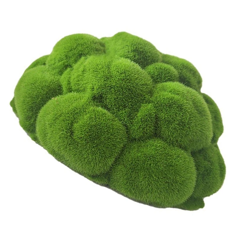

Artificial Plant Moss Ball Decoration Moss Rock Landscape Crafts Suitable For Home Hotel Garden Decoration