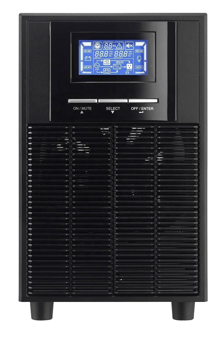 Goter PowerTop Quality OEM Black Smart High frequency online Uninterruptible Power Supply UPS 10kva/8Kw ups price online UPS