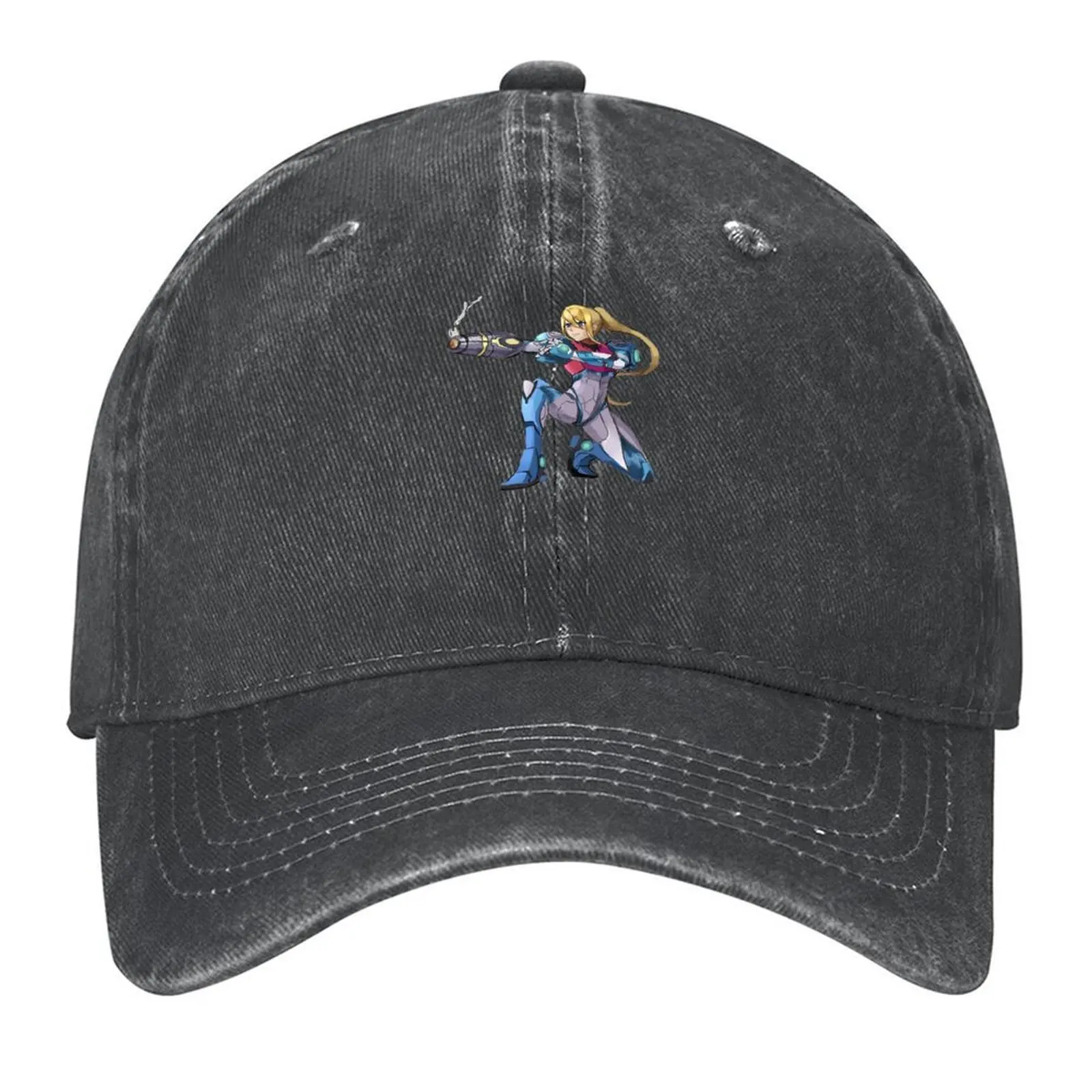 

More Then Awesome Metroid Dread Samus Aran Metroid Dread Baseball Cap Beach Outing Funny hats Unique hats Men's Baseball Women's