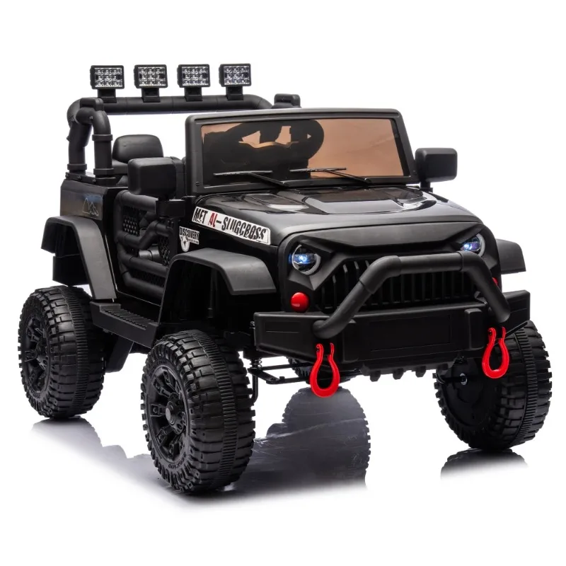 24V Kids Ride On Car,400W Motor,Four Wheel Suspension,Adjustable speed,USB,MP3,Music,Bluetooth,  for boys and girls Aged 3+.