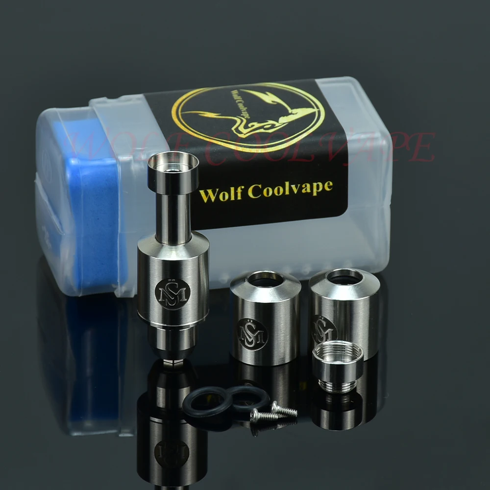 Wolfcoolvape KAYFUN BB RBA mostek KF styl RBA mostek dla kęsów SXK/BB/Boro zbiornik 316SS przepływ powietrza 0 ~ 1,8mm