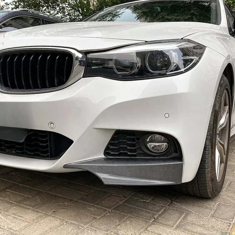Front Bumper Lip Side Cover Side Diffuser Corner Spoiler Full Body Kit Universal Car Sport Exterior Modification Accessories