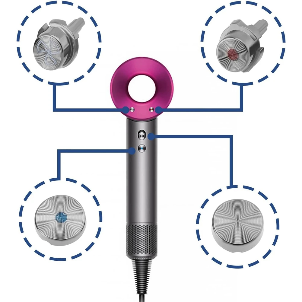 

popular Hair Dryer Switch Button Control Buttons Cool Air Button Replacement for Dyson Hair Dryer HD01 HD02 HD03 HD04 HD08