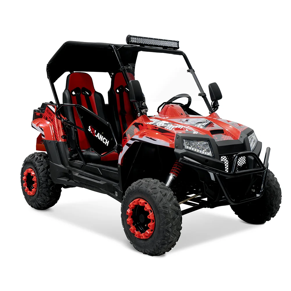 Factory Direct Adult UTV Side By Side Vehicle Durable Chassis Stable Performance For Rough Terrain