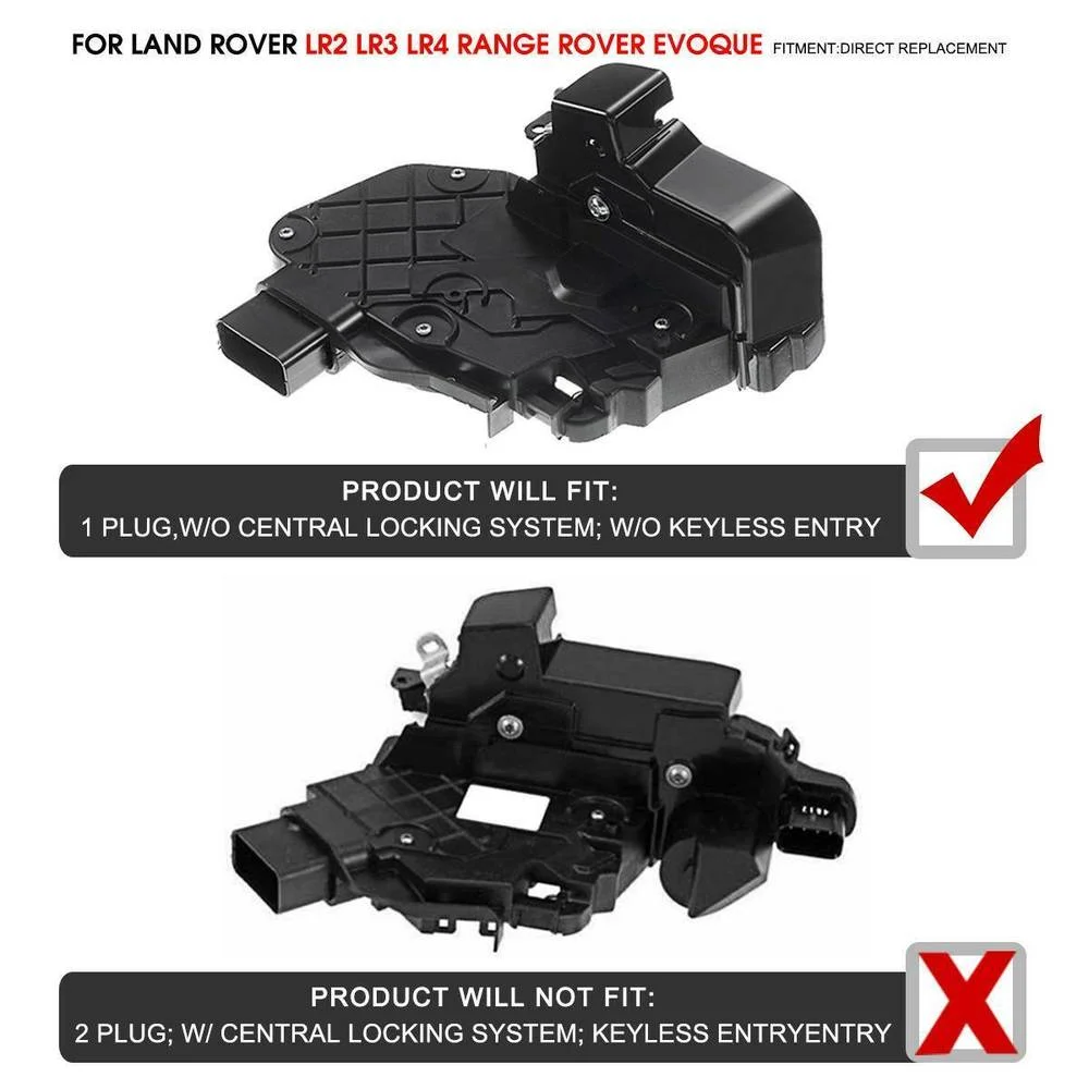 Door Lock Actuator Front Rear LR011277 LR011275 LR011303 LR011302 for Land Rover LR2 LR3 LR4 Range Rover Evoque Sport