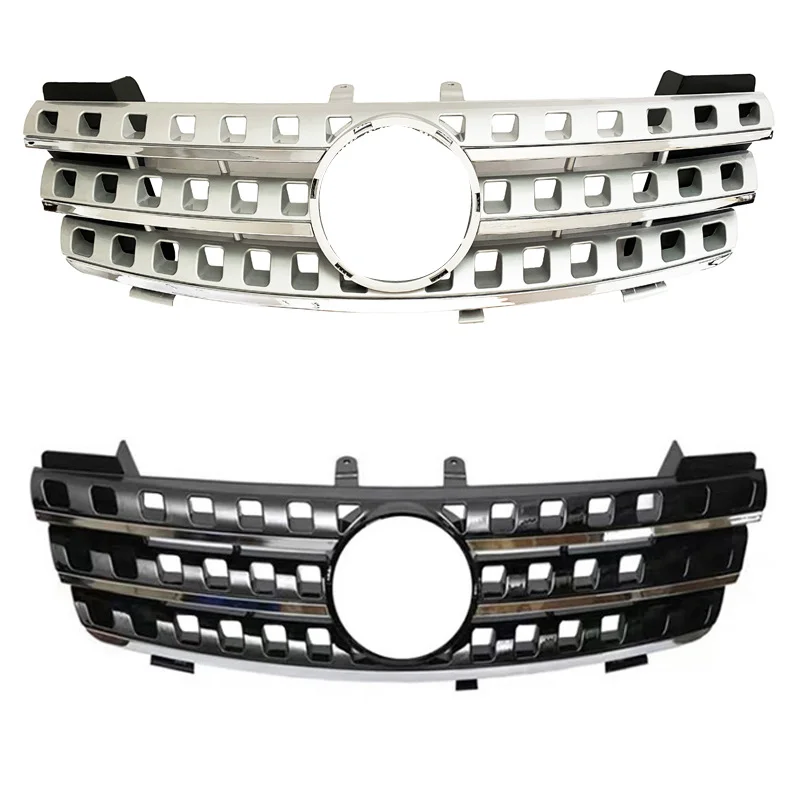 For Mercedes Benz ML-Class W164 ML300 ML320 ML350 ML400 ML550 2005-2008 Car Front Bumper Grille