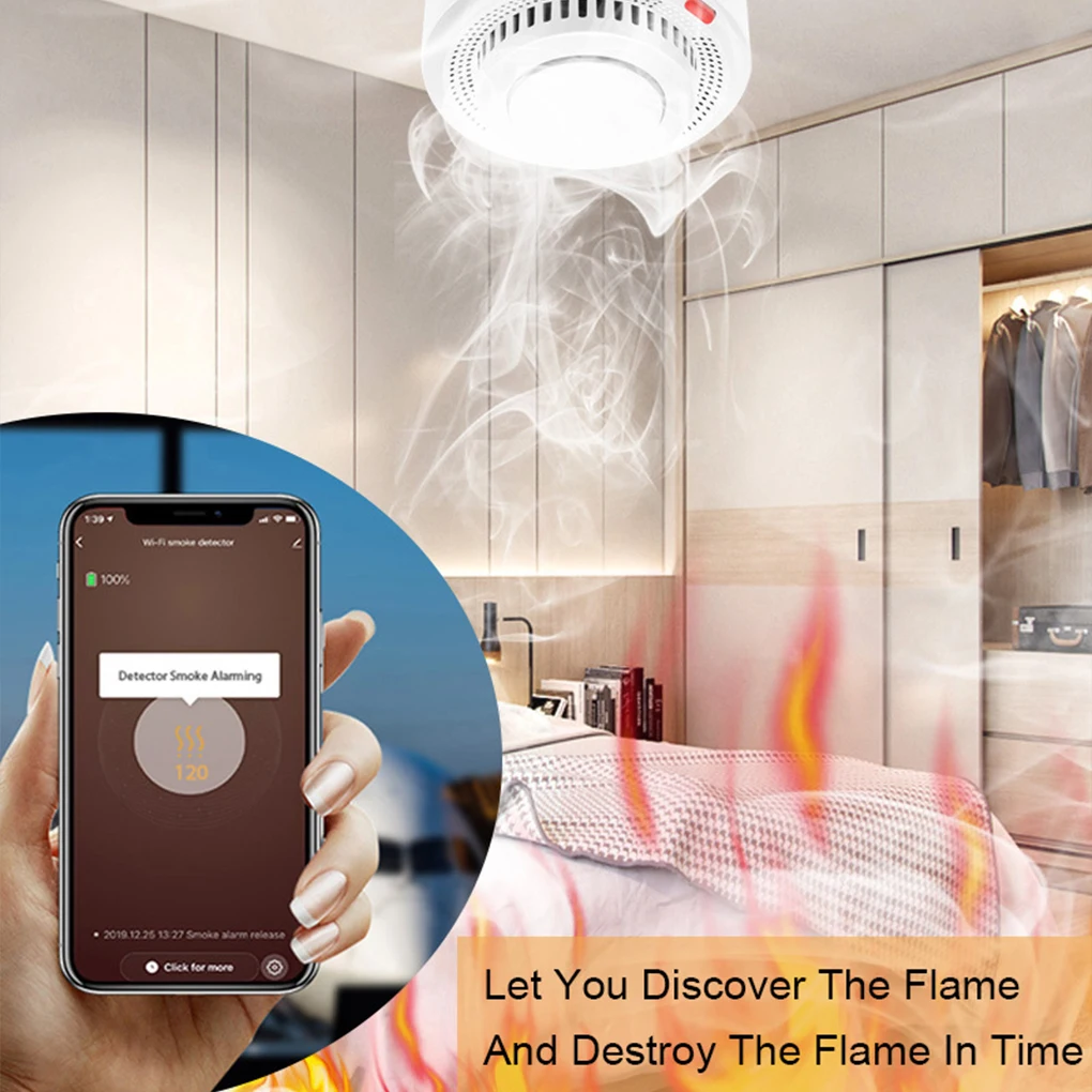 Alarm Fire Protection Smoke Detector Smoke House Combination Fire Alarm Home Security System Firefighters