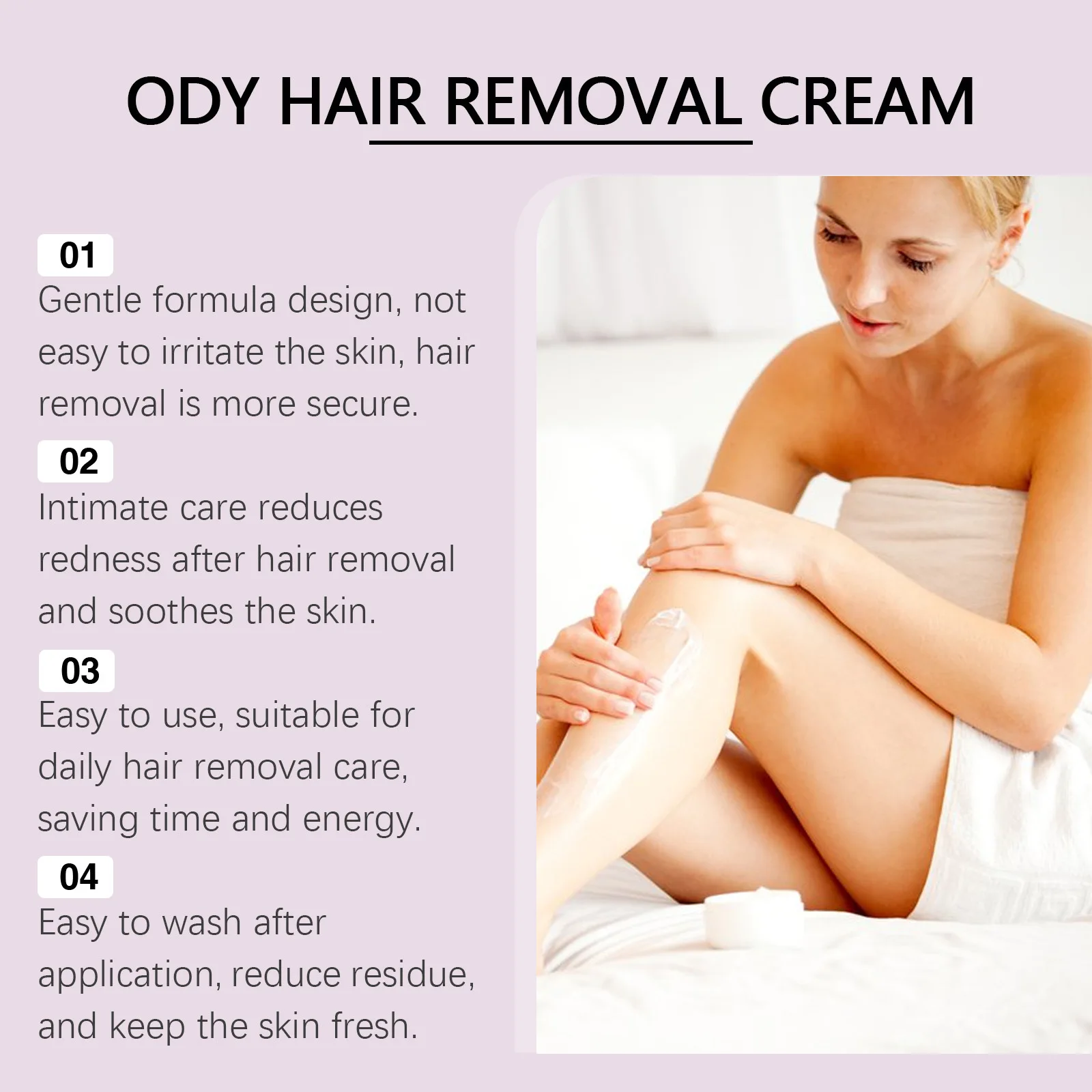 Painless Hair Removal Cream Permanent Gentle Whitening Clear Lips Underarm Intimate Legs Depilation Women Men Beauty Skin Care