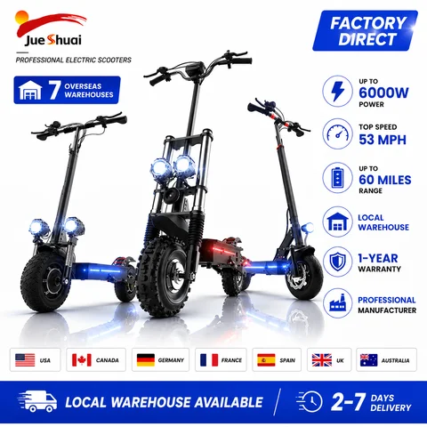 Multiple Models 500W-5600W Adults Electric Scooter 36V-60V Single/Dual Motor Up to 100km Range Foldable E-scooters with Seat