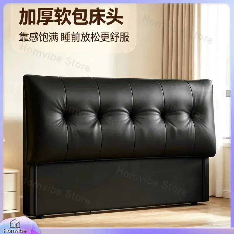 Luxury Tufted Headboard Wall Mounted Soft Upholstered Backrest No Installation Needed Bedroom Decor Multi Size Available