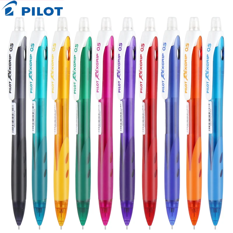 

PILOT HRG-10R Color Barrel Mechanical Pencil,Break-Resistant Lead with Shock-Absorbing Tip for Elementary&Junior High School Art