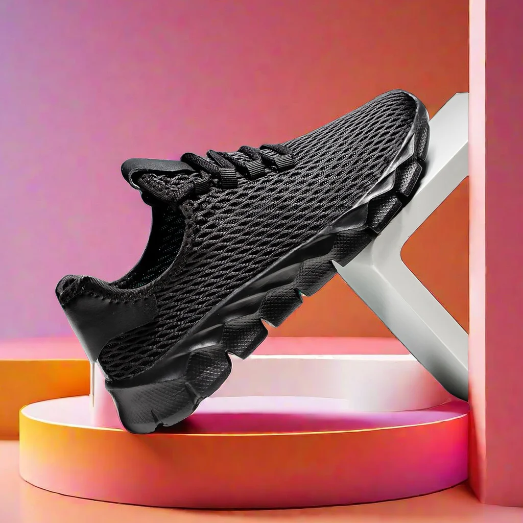 

Men Sports Running Jogging Shoes Casual Sneakers Outdoor Breathable Mesh Light Shock-absorption Tennis
