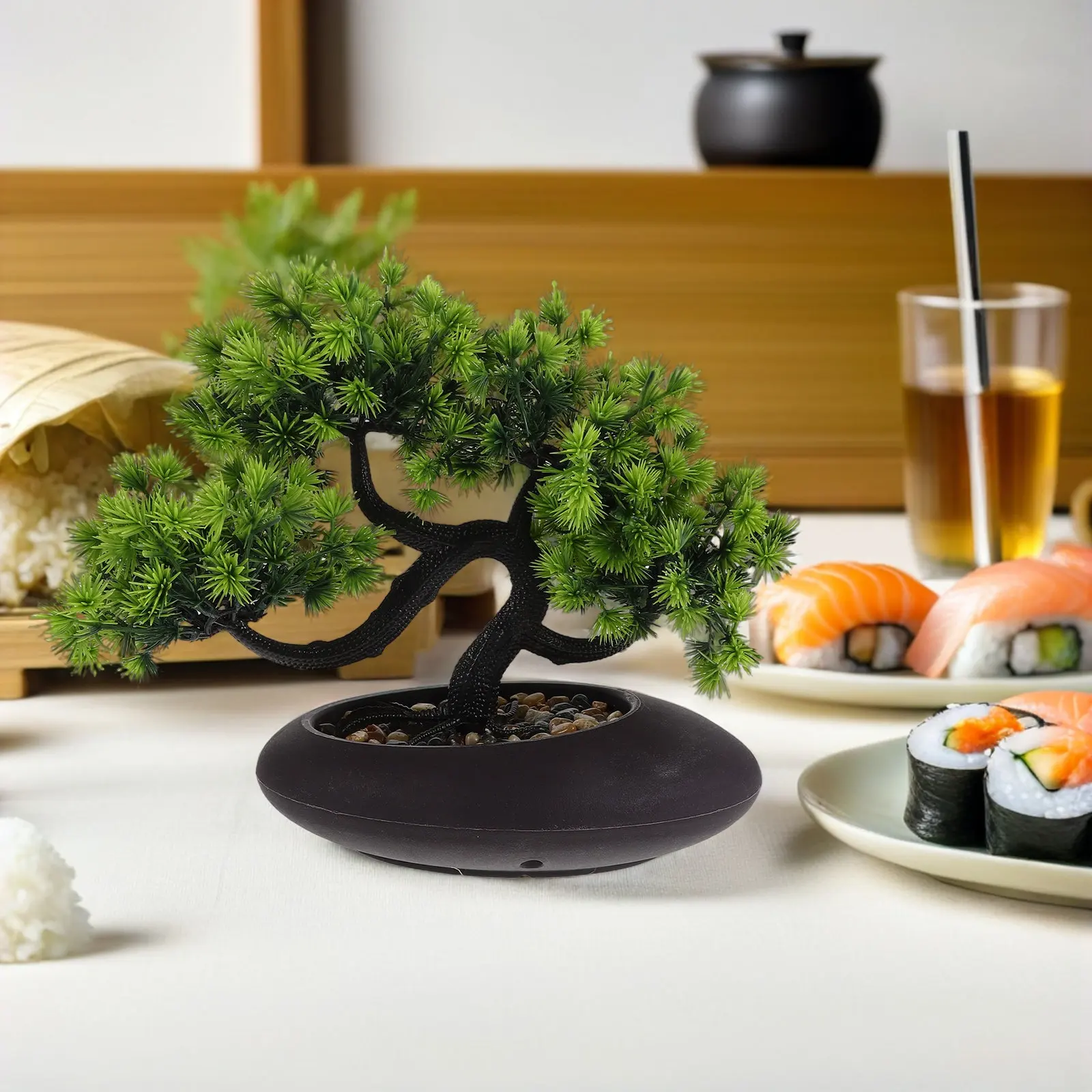 Authentic Japanese Cold Food Plate for Sushi Rolls Sashimi Nigiri Side Dishes Modern Minimalist Ceramic Serving Dish Tableware view 4