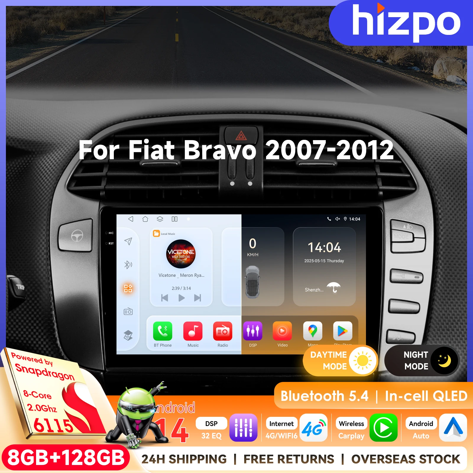 Hizpo 9" Car Multim…