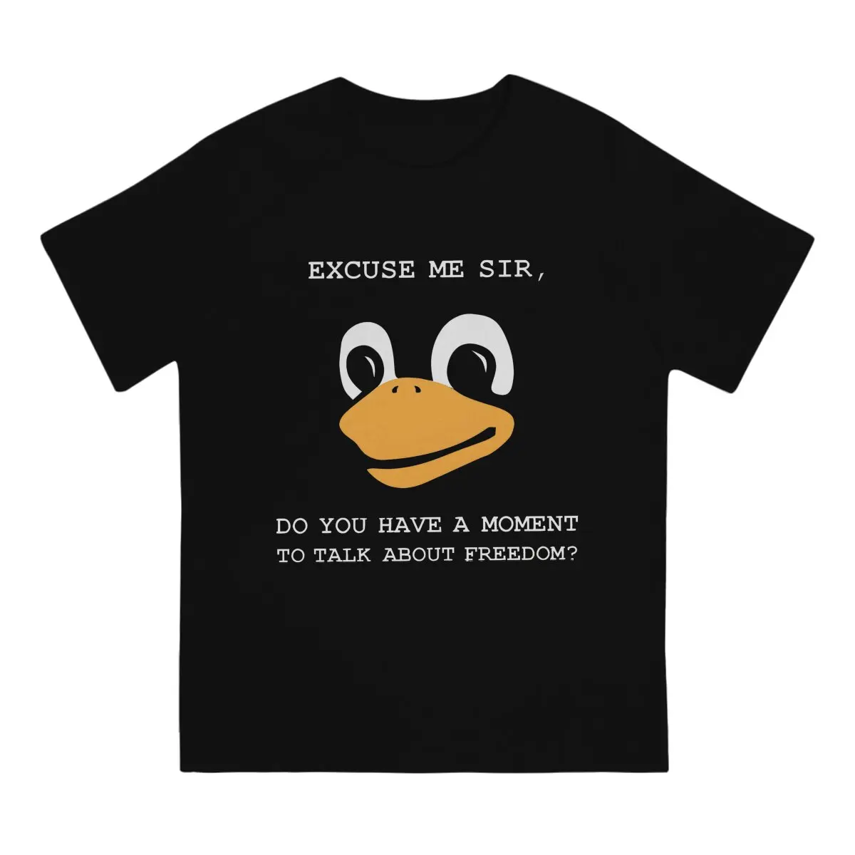 Saviour Tux Penguin Linux UTER Programmer Code Linux T Shirt Gothic Crewneck TShirt Polyester Clothing