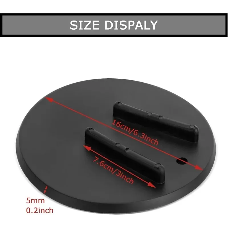 For Harley Touring Sports Car Dyna Side Bracket Motorcycle Side Bracket Jiffy Bracket Coaster Parking Rack foot column plate 6
