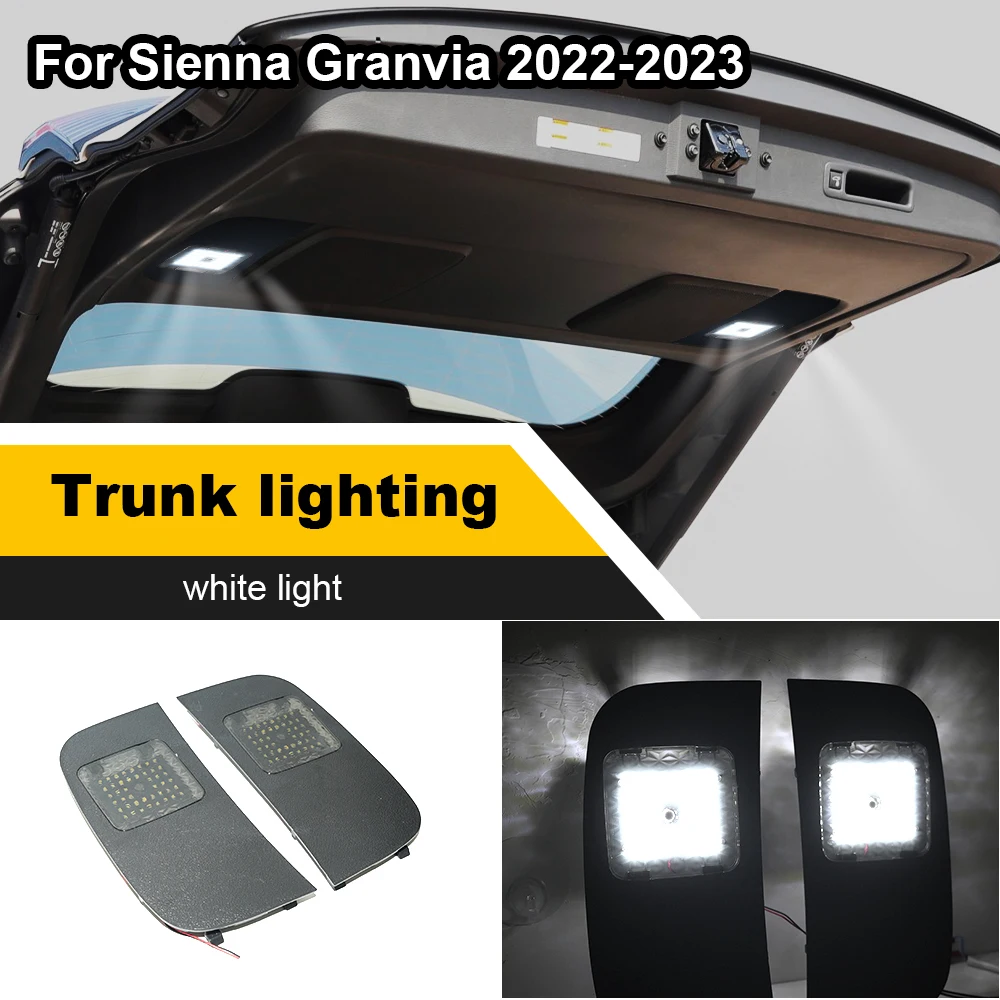 

Car LED Trunk Lights Luggage Compartment Interior Canbus Lamp For Sienna Granvia 2022 2023