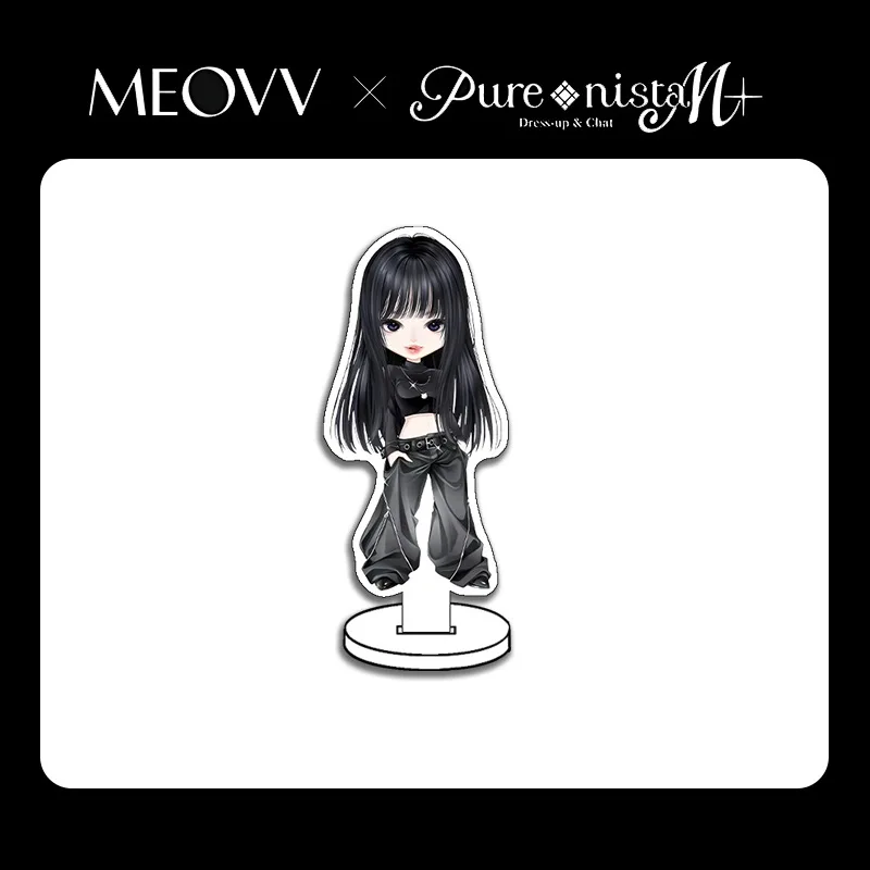 KPOP MEOVV الشكل الدائم المنبثقة متجر الاكريليك سطح المكتب زخرفة Gawon Sooin آنا نارين المشجعين جمع الهدايا