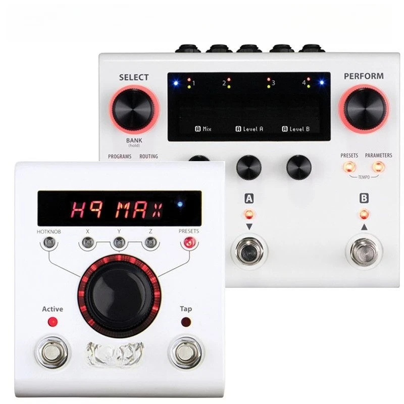 H9 Max/H90 Dark Peripheral Effects Collection Delayed Reverb Chorus Flanged Monolithic