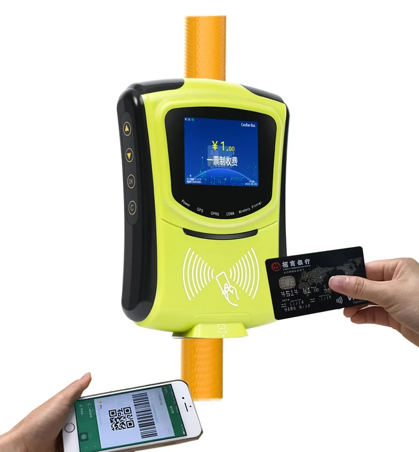 China Public Transport Bus Automatic fare collection system Bus validator for onbaord ticketing