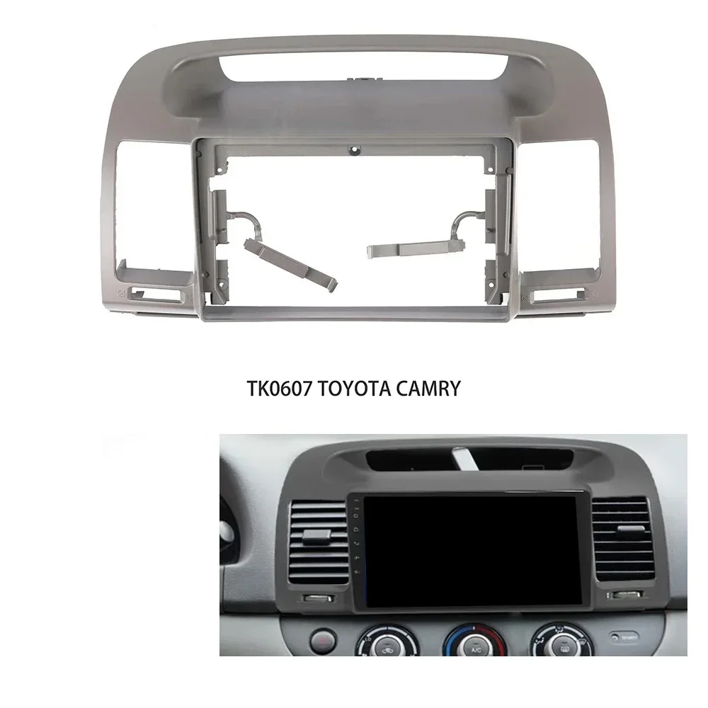 Car DVD Player frame for TOYOTA 2000 CAMRY 9 inch navigation panel car radio frame Android radio frame