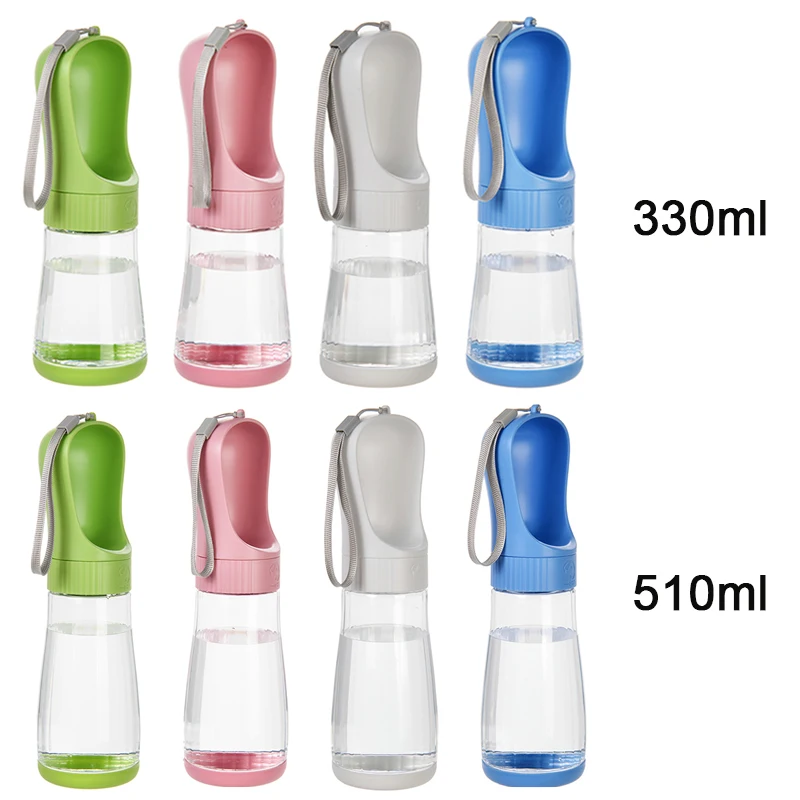 Portable Dog Water Bottle With Food Container Travel 2 in 1 Pet Water Dispenser For Small Large Dogs Cat Labrador Drinking Bowls - view 5