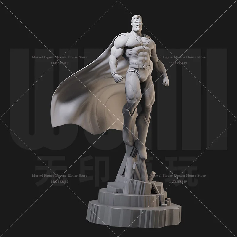 1/24 1/18 Scale DC Justice League Superman Steel Body Clark Kent Justice Defender Kryptonian Orphan GK 3D Resin Un-panited Model