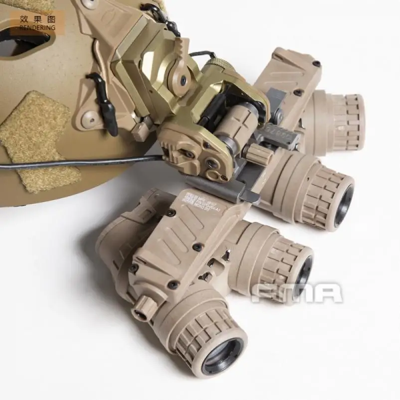 FMA Dummy NVG GPNVG18 ANVIS Night Vision Model versione CAG / BNVS + scatola batteria funzionale con filo TB1289