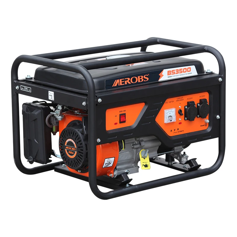 

Portable Outdoor 220/110V Generator 4-Stroke Air-Cooled Engine