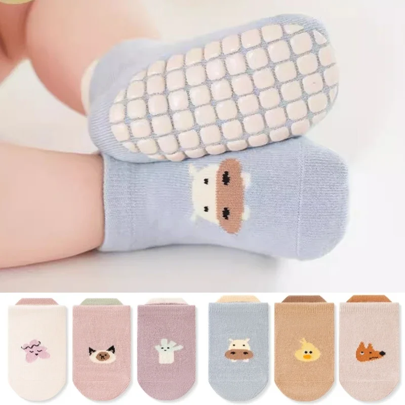 

Children Ankle Socks Boys Girls Trampoline Socks Cotton Soft Baby Comfortable Boat Sock Kids Floor Sport Clothing Accessories