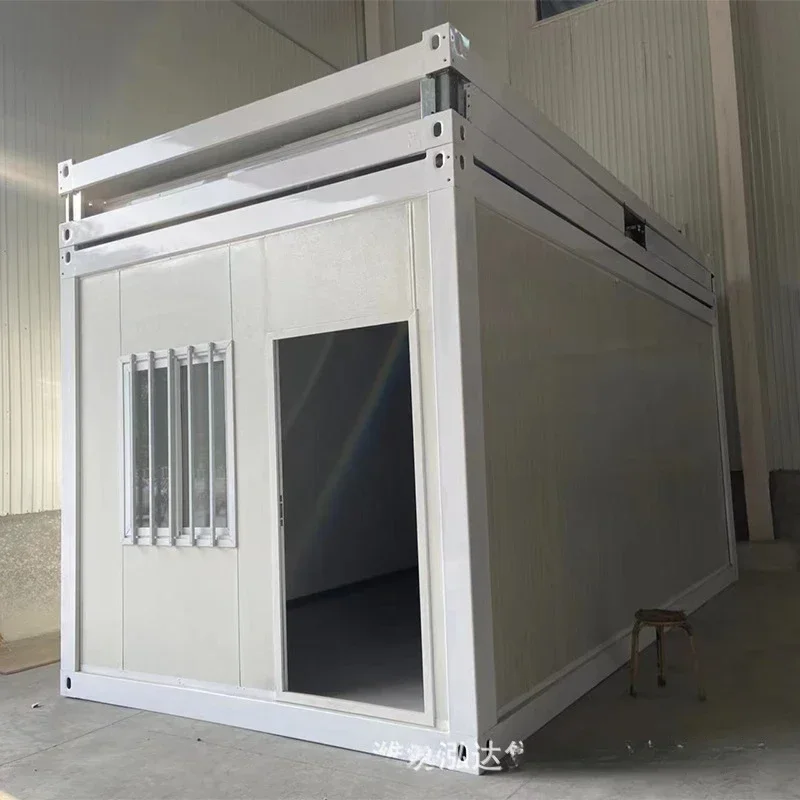 

-Folding Box Light Steel Residential Container House Construction Site Temporary Packaging Box Quick LCL Folding Box Type
