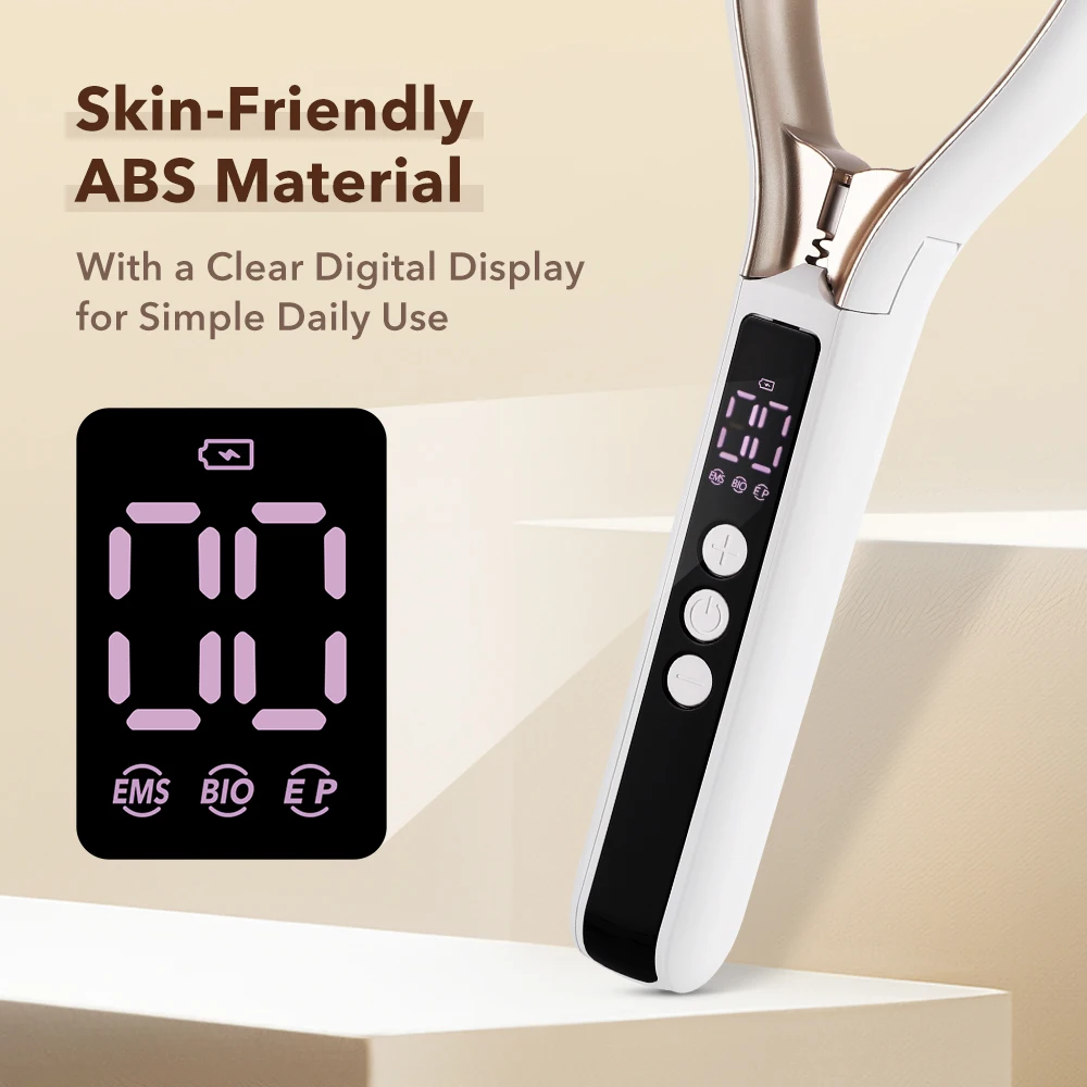 Electric EMS Facial Roller Face V-Line Lifting Sculpting Massager 3 Mode 19 Level 8 Roller Face Hand Masasge Roller Rechargeable view 5