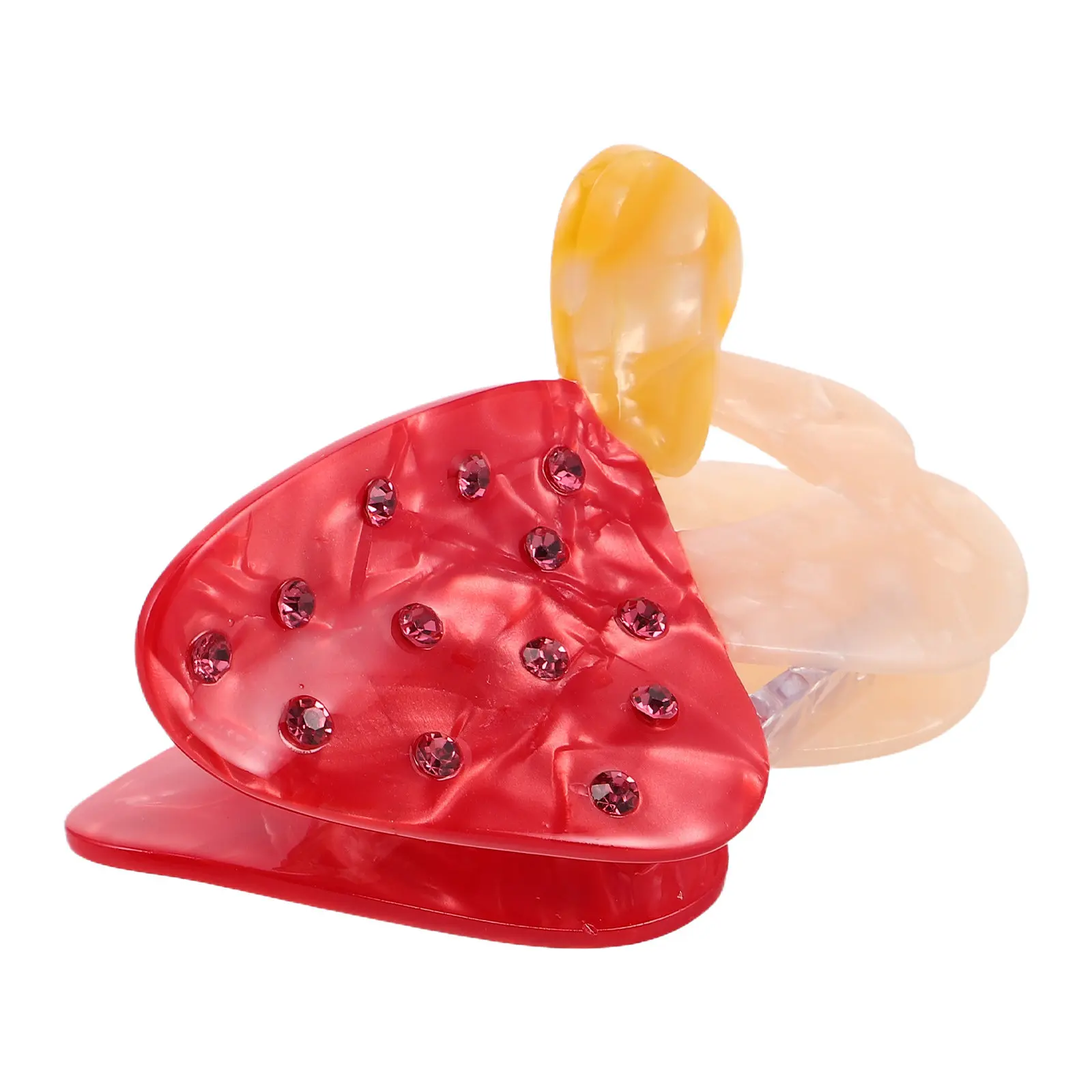 

Красочные заколки-крабы для волос в форме грибов из ацетата, стильные аксессуары для причесок-пучков, декоративные украшения для волос для женщин, милые заколки-крабы в форме грибов