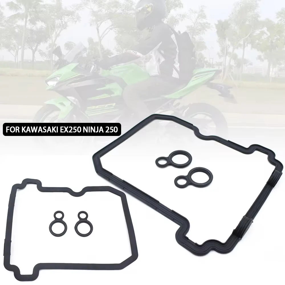 11061 0282 Motorcycle Cylinder Head Cover Gasket For Kawasaki EX250 Ninja 250 2008 2012 EX300 Ninja 300 2013 2017 Parts