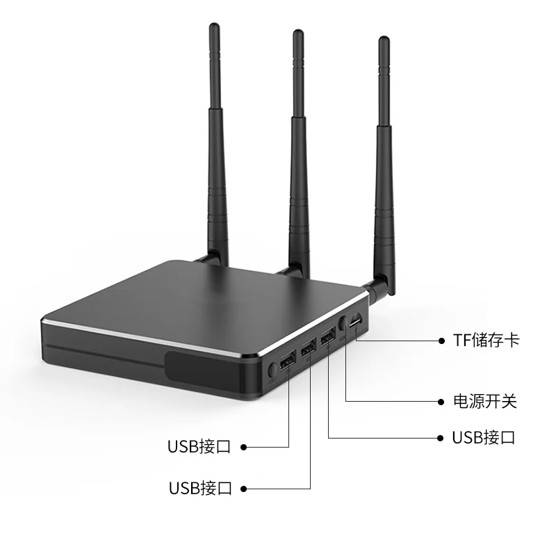 Wireless screen projector hdmi mobile phone tablet 4k computer TYPE-C simultaneous screen interpreter Y5