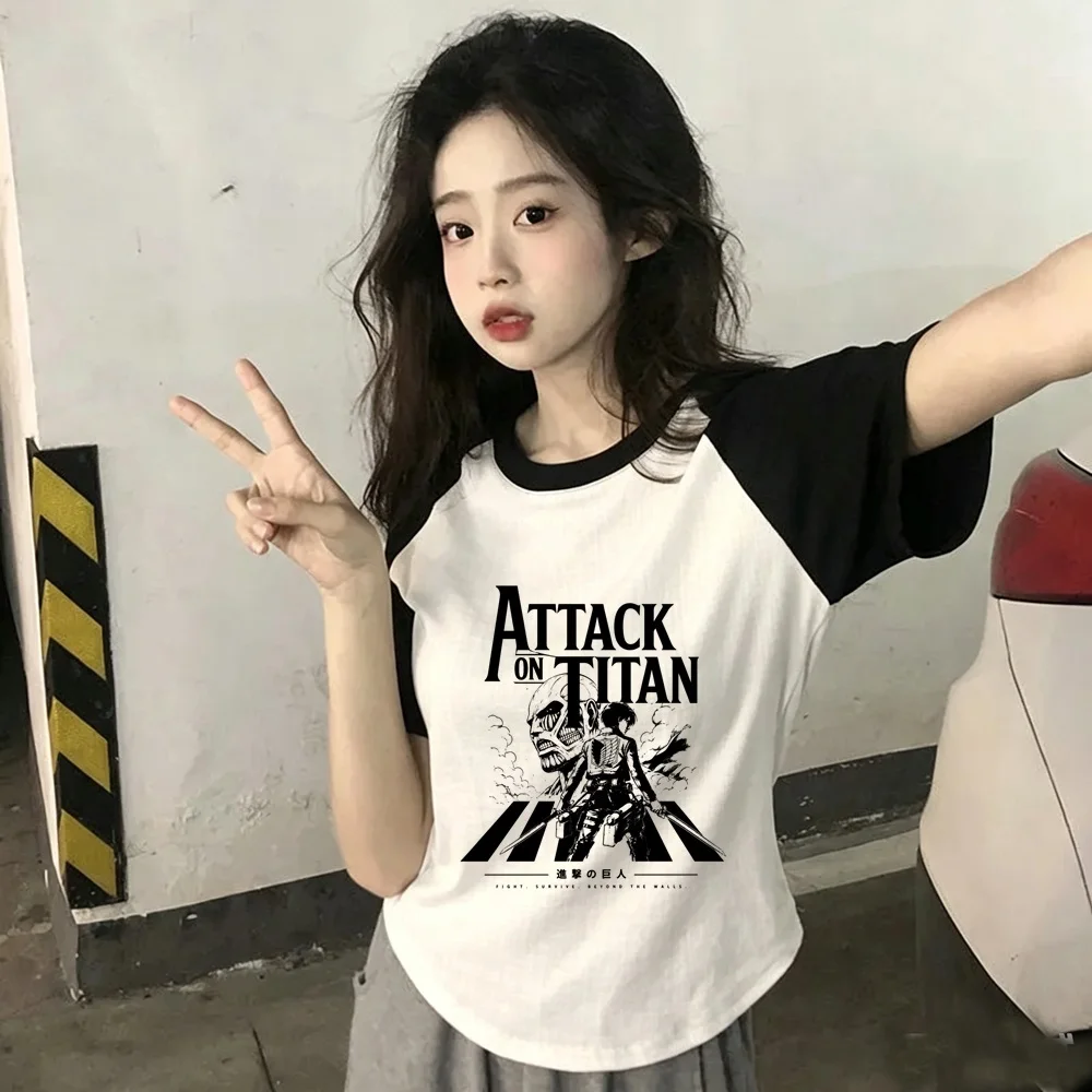 Attack on Titans t shirt teen aesthetic party y2k clearance sales harajuku t shirt Retro cheap emo manga summer