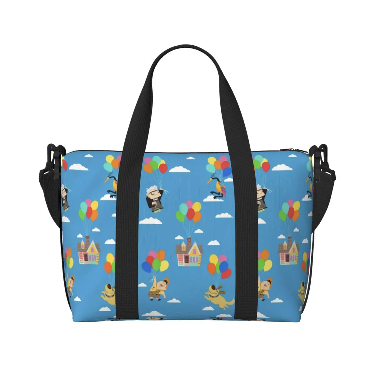 

Большая женская сумка-тоут на плечо для покупок, спортзала, пляжа и путешествий