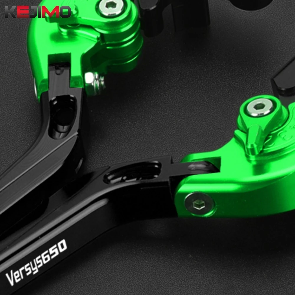 2017 2016 2015 For Kawasaki VERSYS650 VERSYS 650 Versys Brake Lever Clutch Lever Set Adjustable Folding Handle Guard Levers 2007