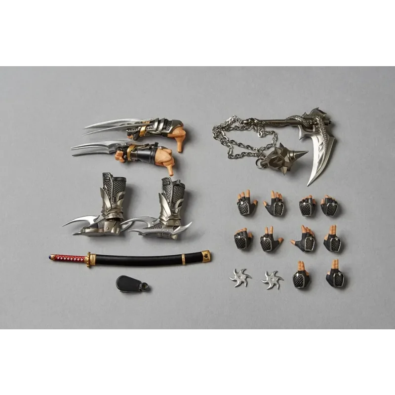 متوفر في المخزون تمثال كايودو نينجا جايدن المذهل ياماغوتشي ريفولتيك NR052 ألعاب مخصصة ريو هايابوسا شخصيات متحركة نموذج هدايا