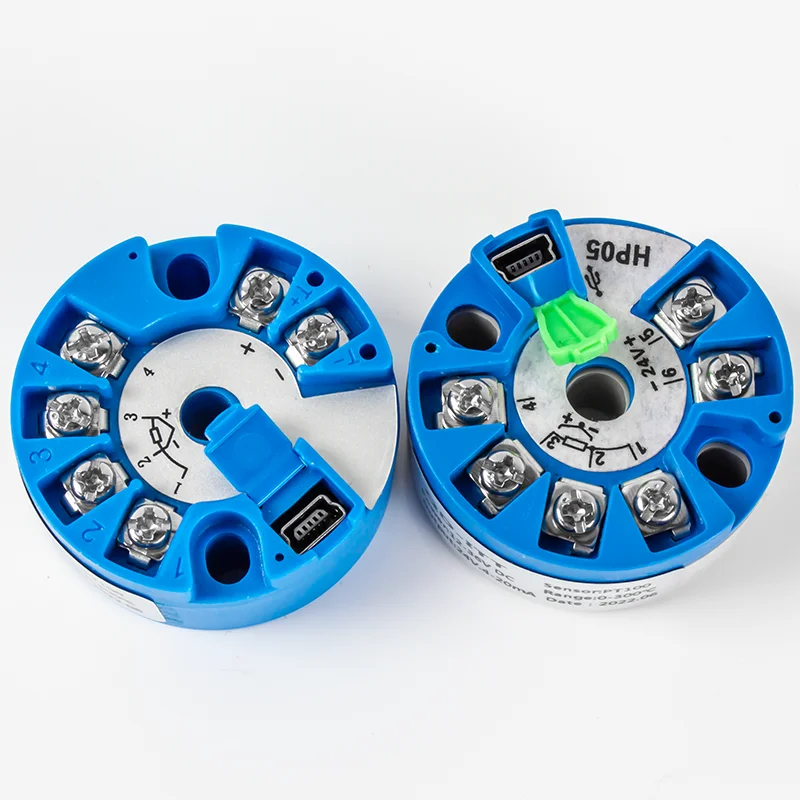 Mały przetwornik temperatury 4-20mA 0-10V 0-5V PT100 K typ konwerter sygnału temperatury 0-1300 ℃   0-500 ℃   Moduł temperatury