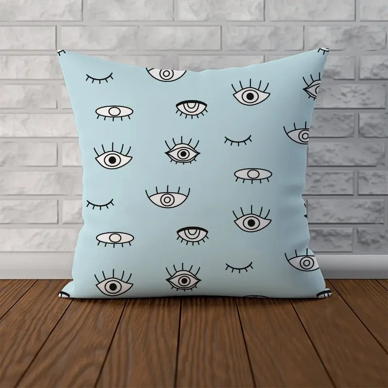 Eye Pattern Decorative Pillowcase Home Decor Cushion Pillowcase Bedding