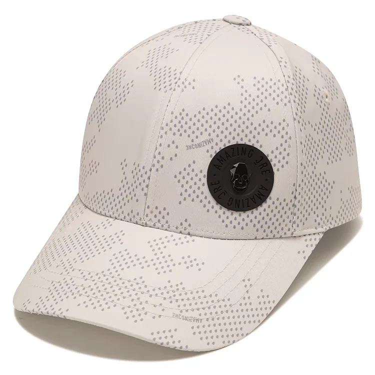 New golf men's and women's ball caps, custom fabrics, imported original rubber stamps, exquisite workmanship