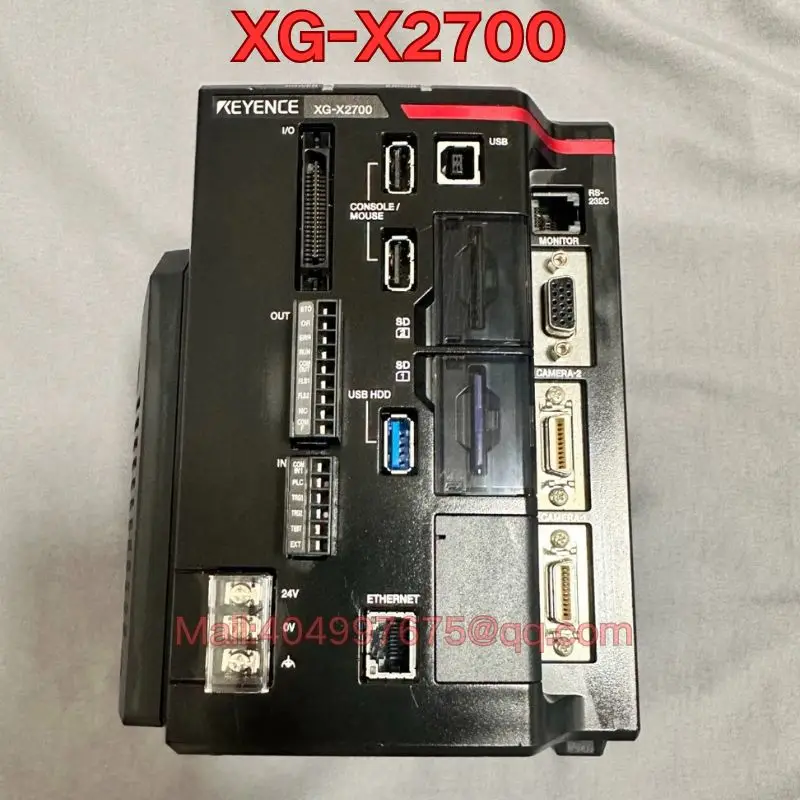 Second-hand XG-X2700 vision controller function test is normal