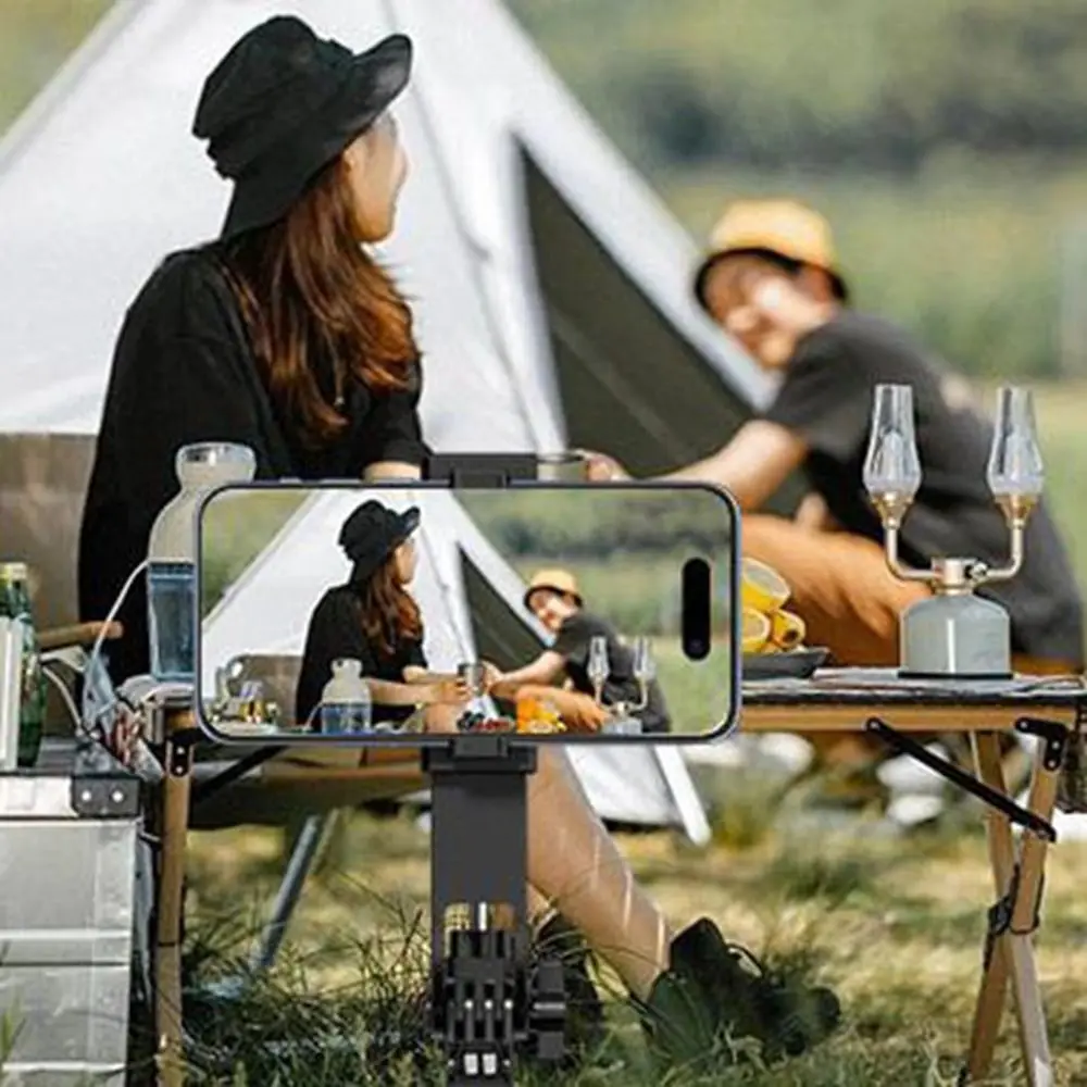 1,7 m Bluetooth-Selfie-Stick, kabellose Fernbedienung, faltbares Design, Selfie-Stick-Halterungen, erweiterbar 360° °   Drehbarer Telefonständer