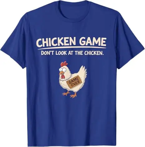 The Chicken Whisperer Funny Farmer Farming T-Shirt Chicken-Game Don't Look At The Chicken Graphic Saying Tee Daddy Gift Y2k Top